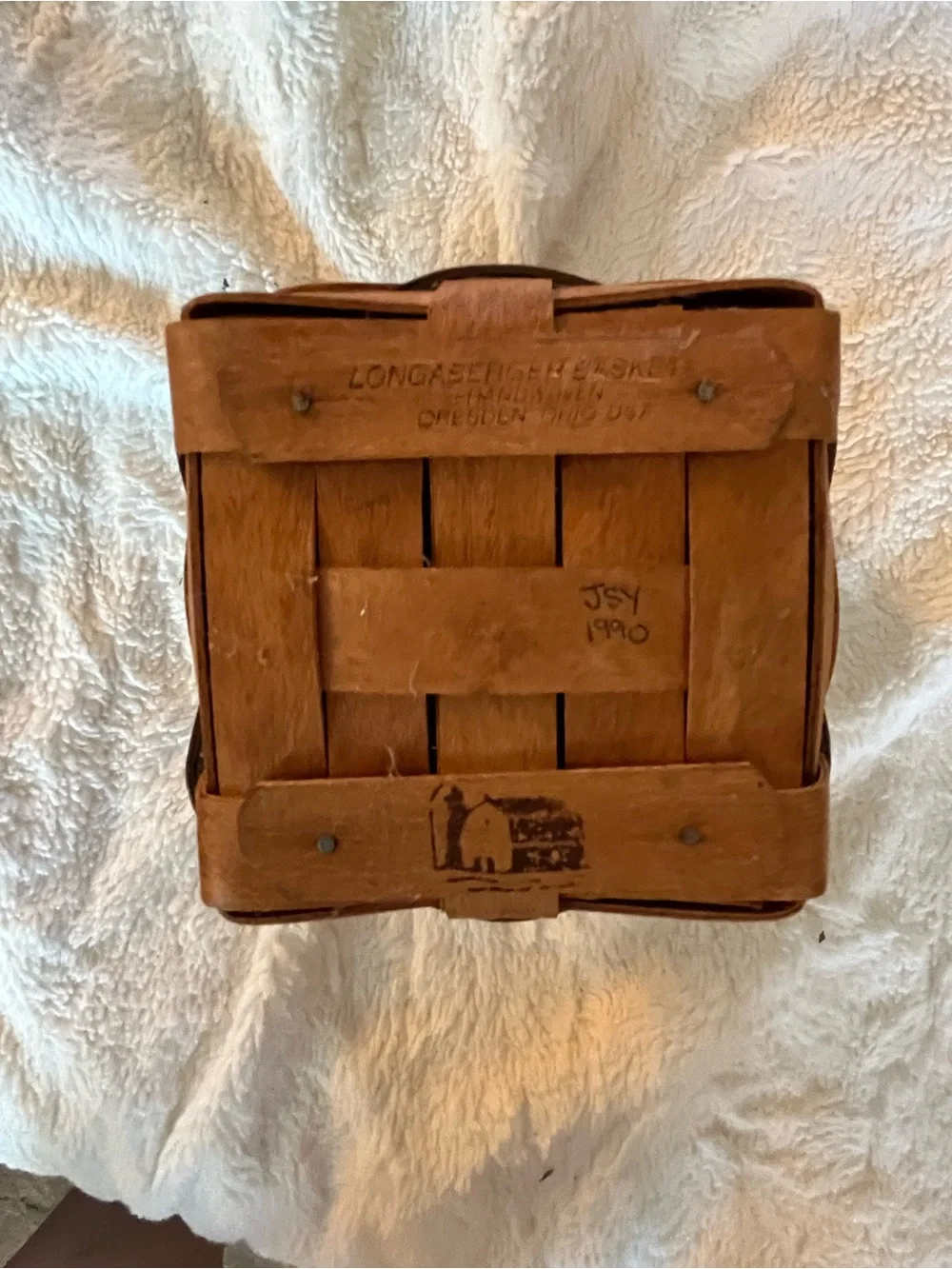 Longaberger Heartland Small Spoon Basket.